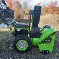 Greenworks 80v Pro Snowblower 