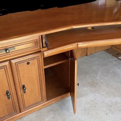 Solid Wood Corner Desk