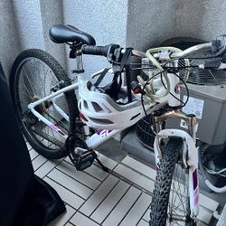 Bike Outdoor Purple White