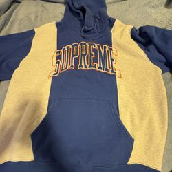 Supreme paneled arc hoodie