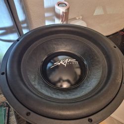 15” Skar Sub With 2000w Skar Amp