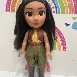 DISNEY PRINCESS RAYA FROM THE LAST  DRAGON - 14 INCH DOLL