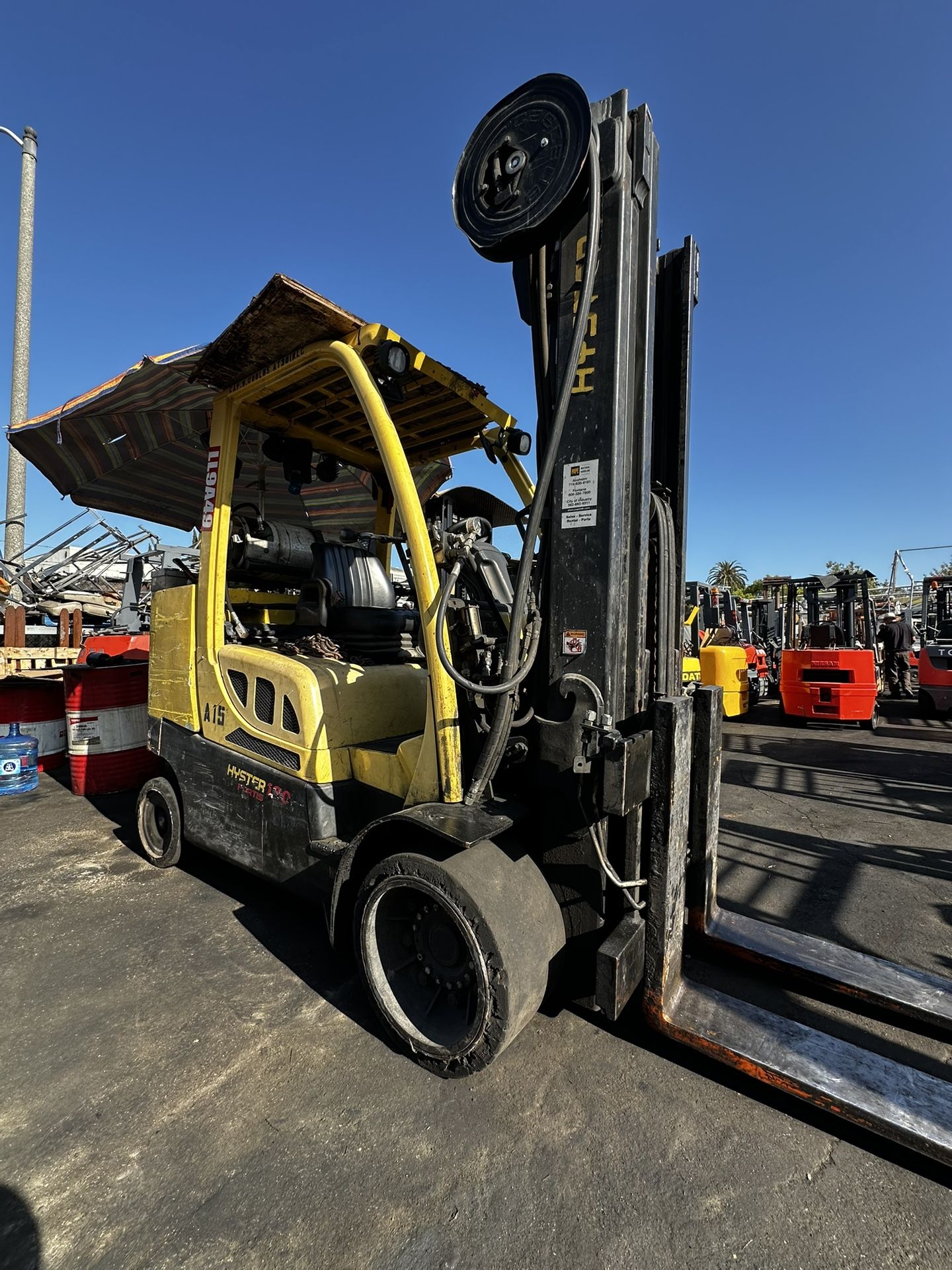 Hyster Forklift For Sale! 9000 Lbs Capacity