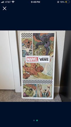 Marvel X Vans Store Display Rare Vintage