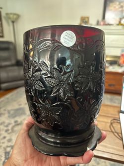 Princess House Fantasia Ruby Vase