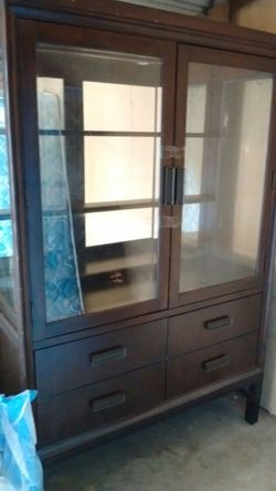 China cabinet. Beautiful. 300
