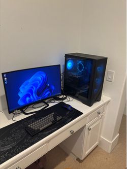 MSI prebuilt gaming PC plus spectra 240 Hz monitor