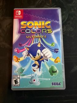 Sonic colors for Nintendo switch