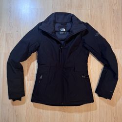 The NorthFace 550 Down Black Womens Size Small Full Zip