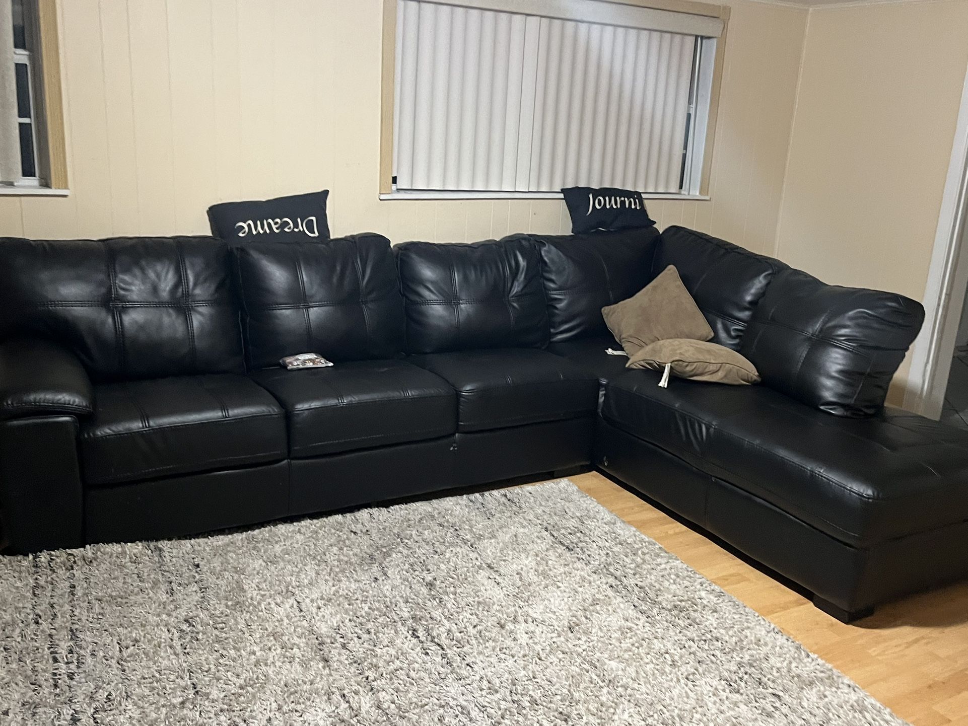Sectional Leather Couch