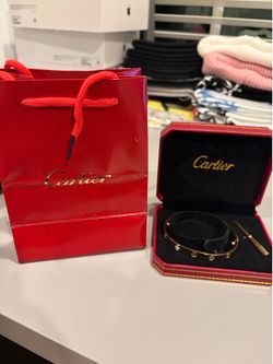 $60 women’s Cartier bracelet gold plated