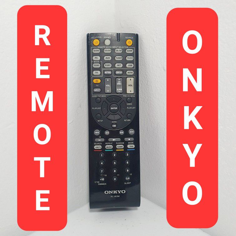 ONKYO Remote Control RC-803M A/V  ORIGINAL GENUINE OEM

