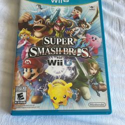 Super Smash Bros. (Wii U, 2014) Complete w/Art, Case, Manual LN