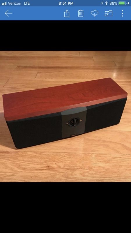 Boston Acoustics VR-MC Center Channel Speaker Great Condition..