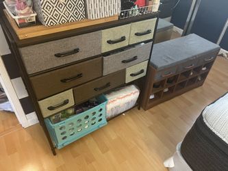 Shelf Dresser Drawer Shoe Rack Bench