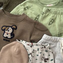 5pcs (greens)boys Clothes 