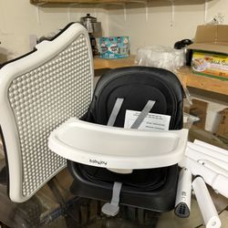 Costway 8-in-1 Baby High Chair Convertible Dining Booster Seat