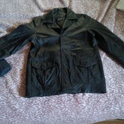 Almost New Men's Leather Jacket