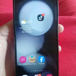Samsung Z Flip 5 With Tiktok Installed