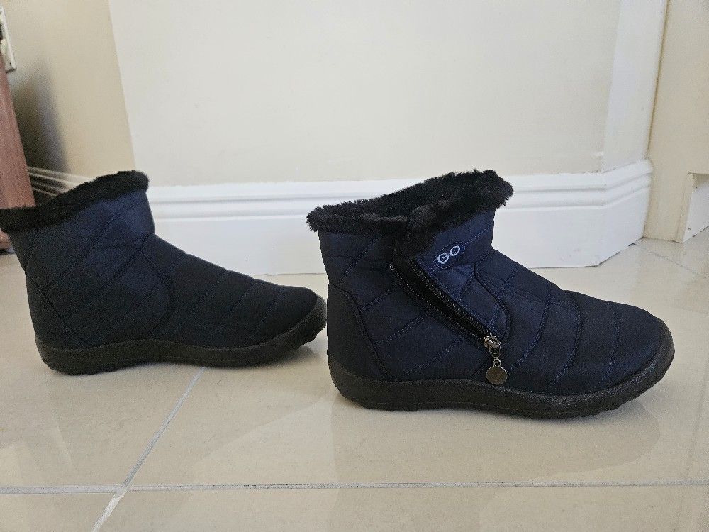 Botas acolchadas de invierno para mujer – Cálidas e impermeables