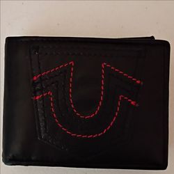True religion wallet Black and Red