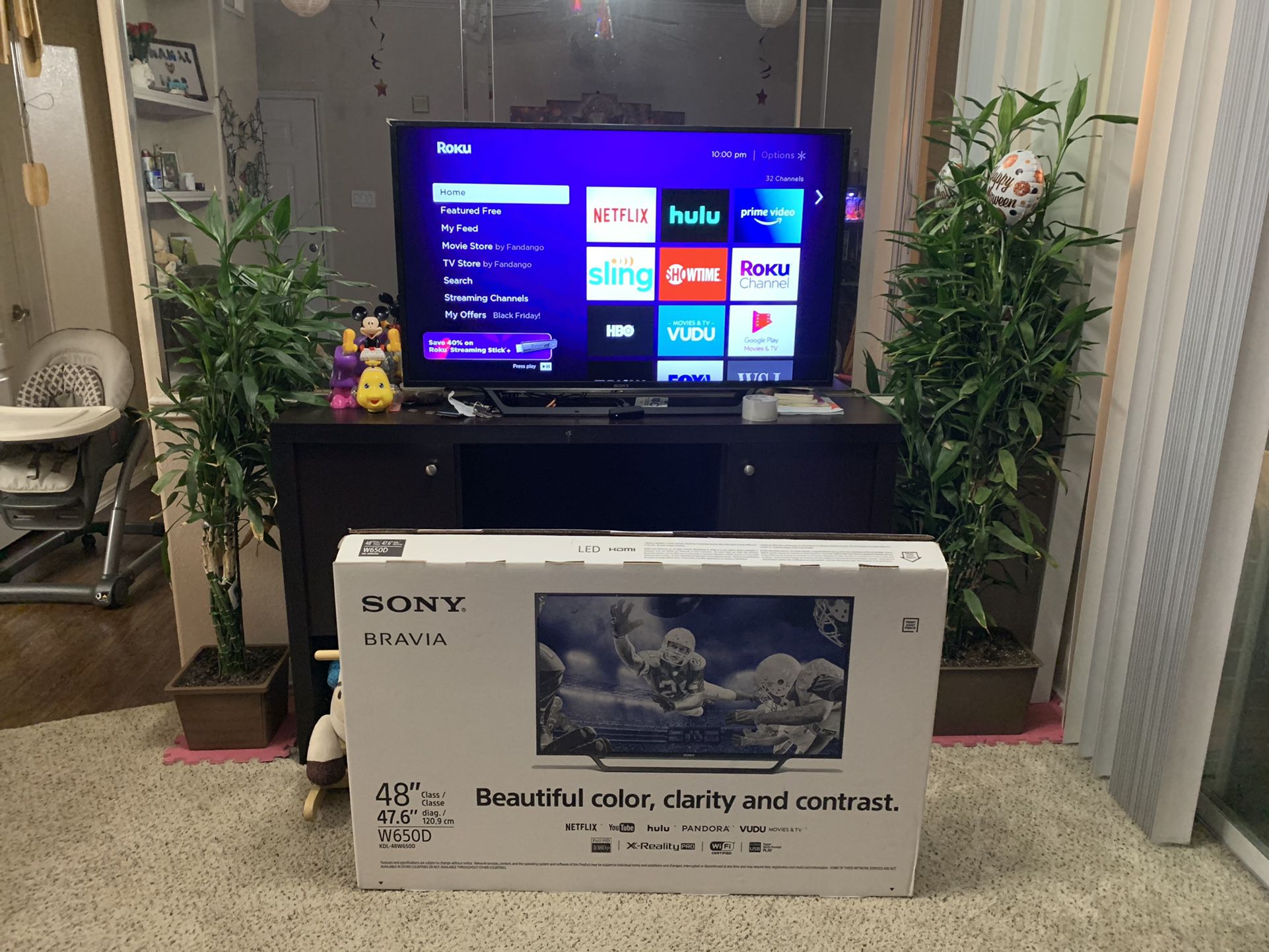 Sony 48” Smart Tv