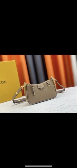 khaki Leather Should/crossbody Bag