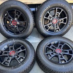 18” TOYOTA TUNDRA SEQUOIA TRD PRO TRDPRO BBS BLACK WHEELS RIMS RINES OEM