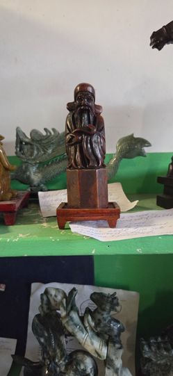 Estate sale 55 hand carved sculptures