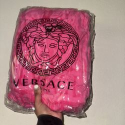 Authentic Pink Versace Robe 