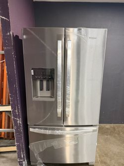 Whirlpool 36 in. 24.7 cu. ft. Standard Depth French Door Refrigerator