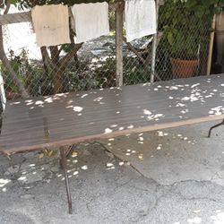 8' Wooden Table