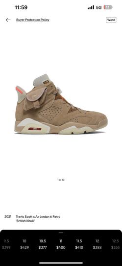 Travis Scott 6s 