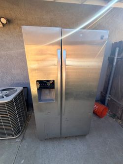 Kenmore Stainless Steel Side-by-Side Refrigerator