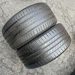 285/40/20 Used Tire Pair