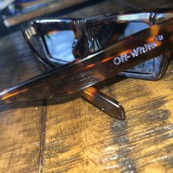 Off-White Tortoiseshell Sunglasses Authentic
