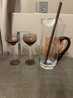 Vintage Glass Decanter