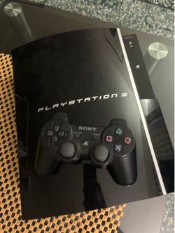 Sony PlayStation 3 PS3 Fat Console 40GB + Official Controller (No Cables)