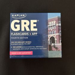 GRE Flash cards 