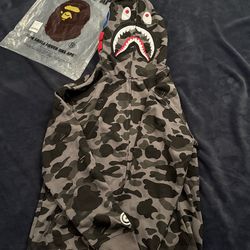 Bape hoodie black