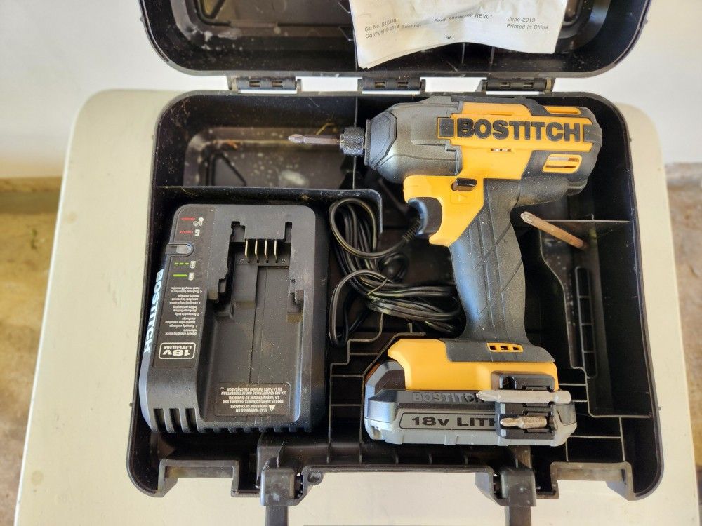 Bostitch 18v Lithium Impact Drivers