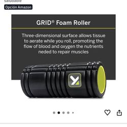 TriggerPoint Grid Original Foam Roller - Rodillo de espuma negro de 13 “