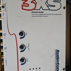 Audiocontrol 3xs Crossover Great For Sound Systems 
