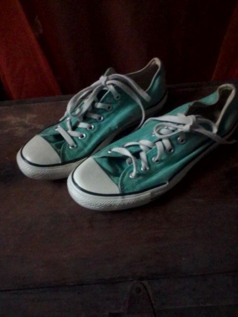 Turquoise Converse