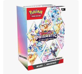 Pokémon Prismatic Evolutions Booster Bundle Lot of 4