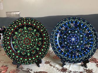 2 Mandala Plate 