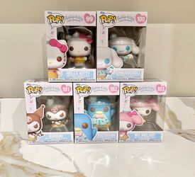 Hello Kitty Funko Pop set