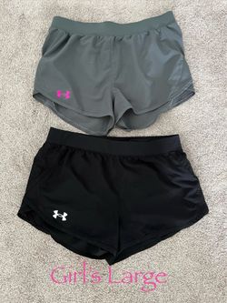 Girl’s Under Armour  Shorts (large)