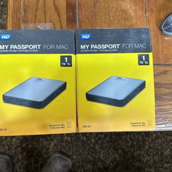MY Passport Portable Storage For Mac 1TB