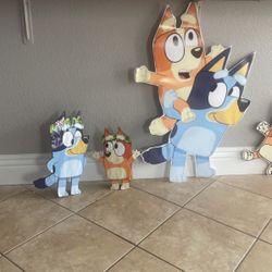 Bluey Cut Outs